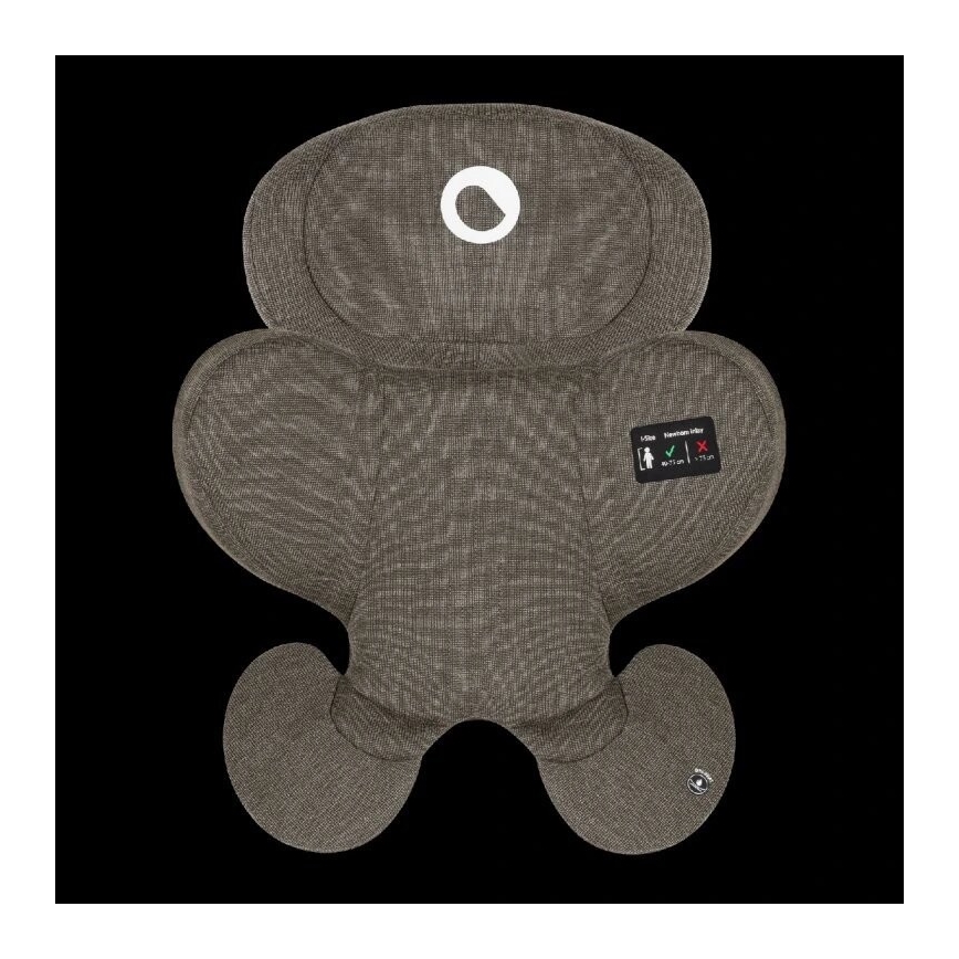 Lionelo - Seggiolino auto girevole con base HARMONY i-Size 40-150 cm nero/oliva