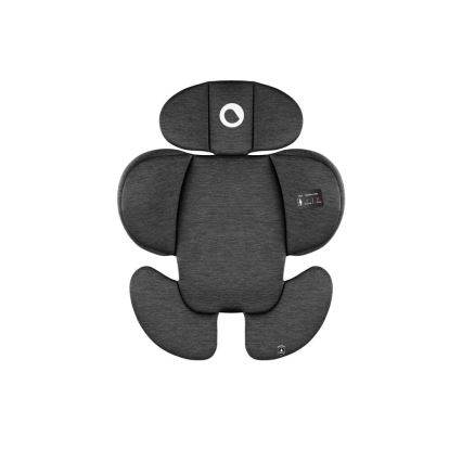 Lionelo - Seggiolino auto girevole con base NAVY i-Size 40-150 cm nero/rosso