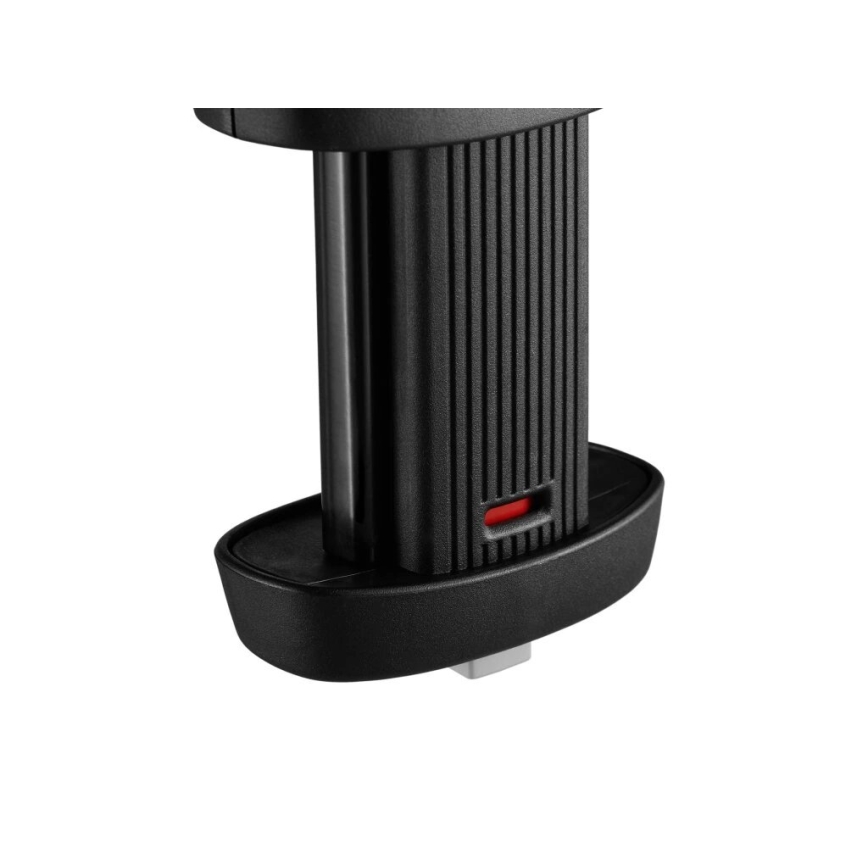 Lionelo - Seggiolino auto girevole con base NAVY i-Size 40-150 cm nero/rosso