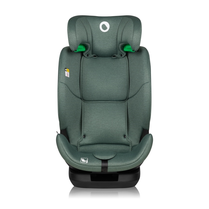 Lionelo - Seggiolino auto girevole i-Size LAVENDER con base, 76–150 cm, verde pistacchio