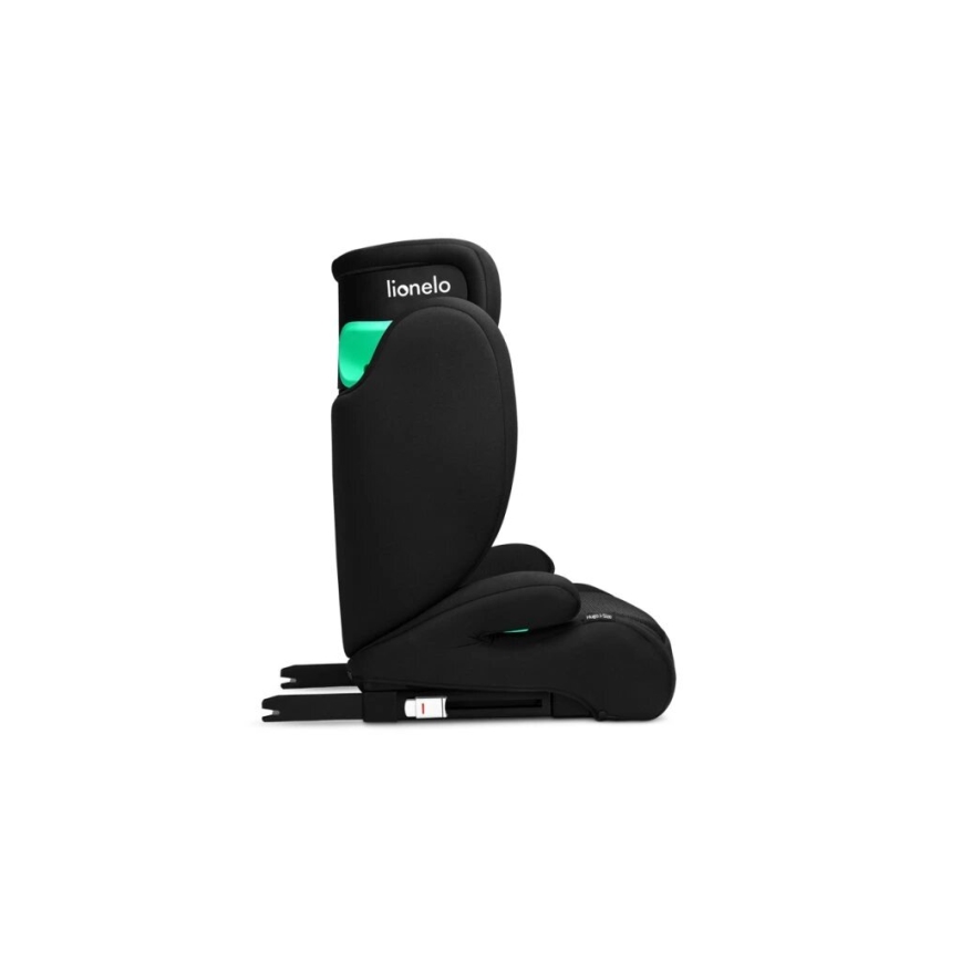 Lionelo - Seggiolino auto HUGO i-Dimensioni 100-150 cm nero