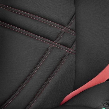 Lionelo - Seggiolino auto HUGO i-Size 100-150 cm nero/rosa