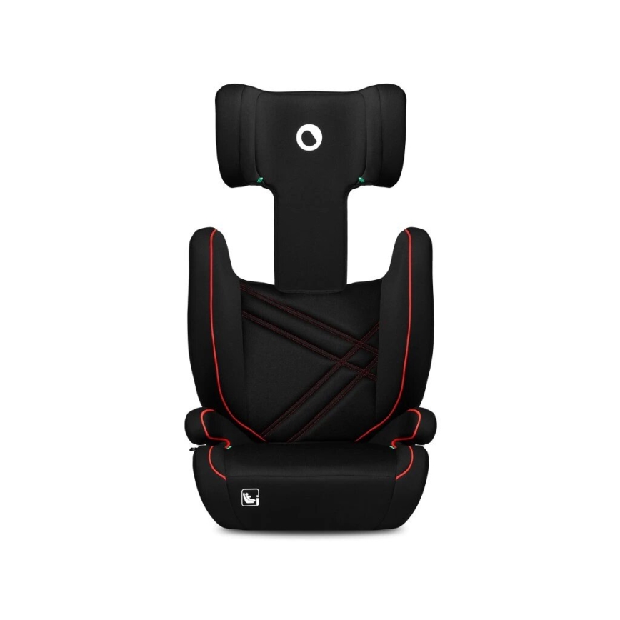 Lionelo - Seggiolino auto HUGO i-Size 100-150 cm nero/rosso