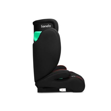 Lionelo - Seggiolino auto HUGO i-Size 100-150 cm nero/rosso