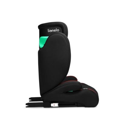 Lionelo - Seggiolino auto HUGO i-Size 100-150 cm nero/rosso