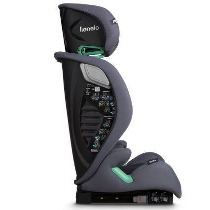 Lionelo - Seggiolino auto IGO i-Size 100-150 cm Grigio Grafite