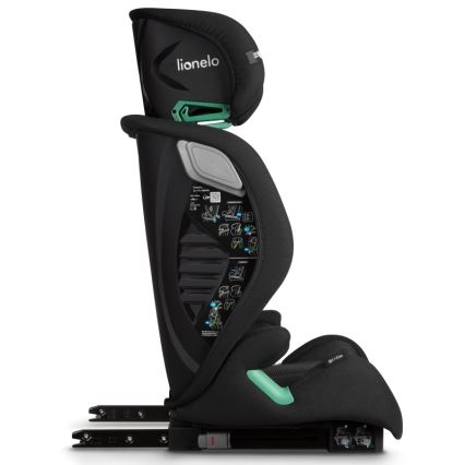 Lionelo - Seggiolino auto IGO i-Size 100-150 cm Nero Carbonio