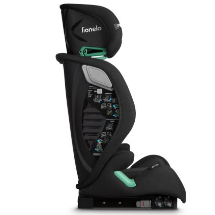Lionelo - Seggiolino auto IGO i-Size 100-150 cm Nero Carbonio