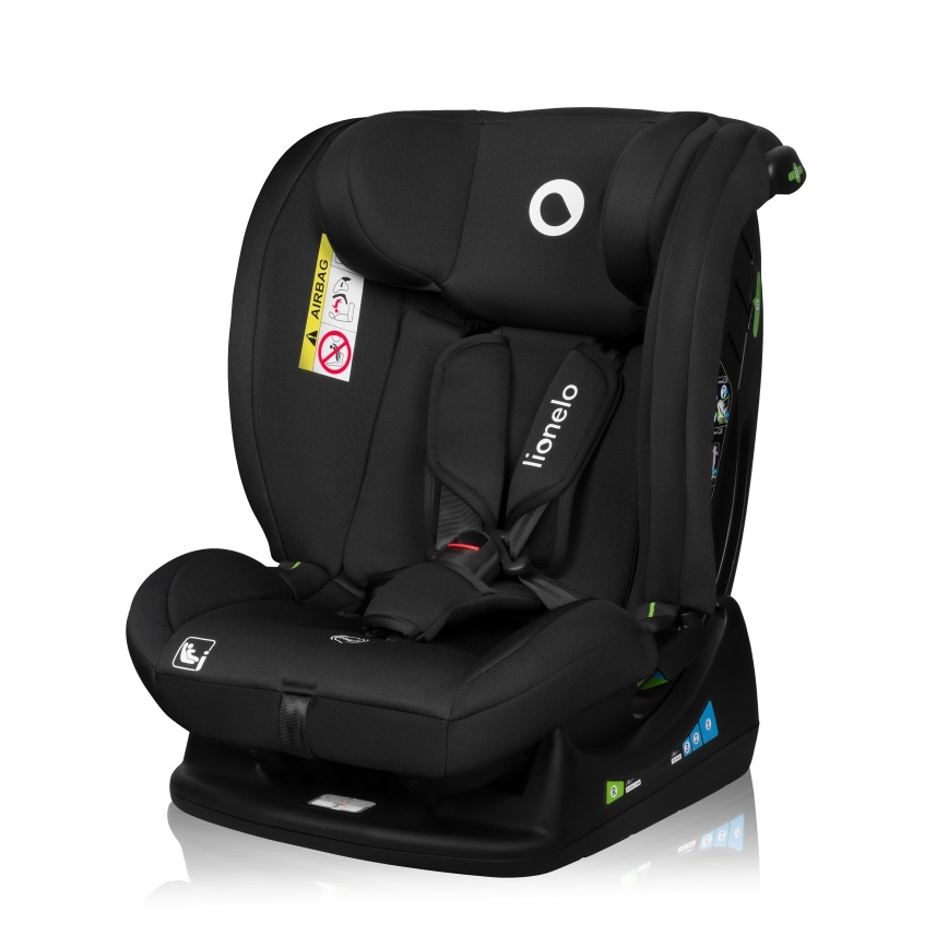 Lionelo - Seggiolino auto IZZY i-Size 40-150 cm Nero Carbonio