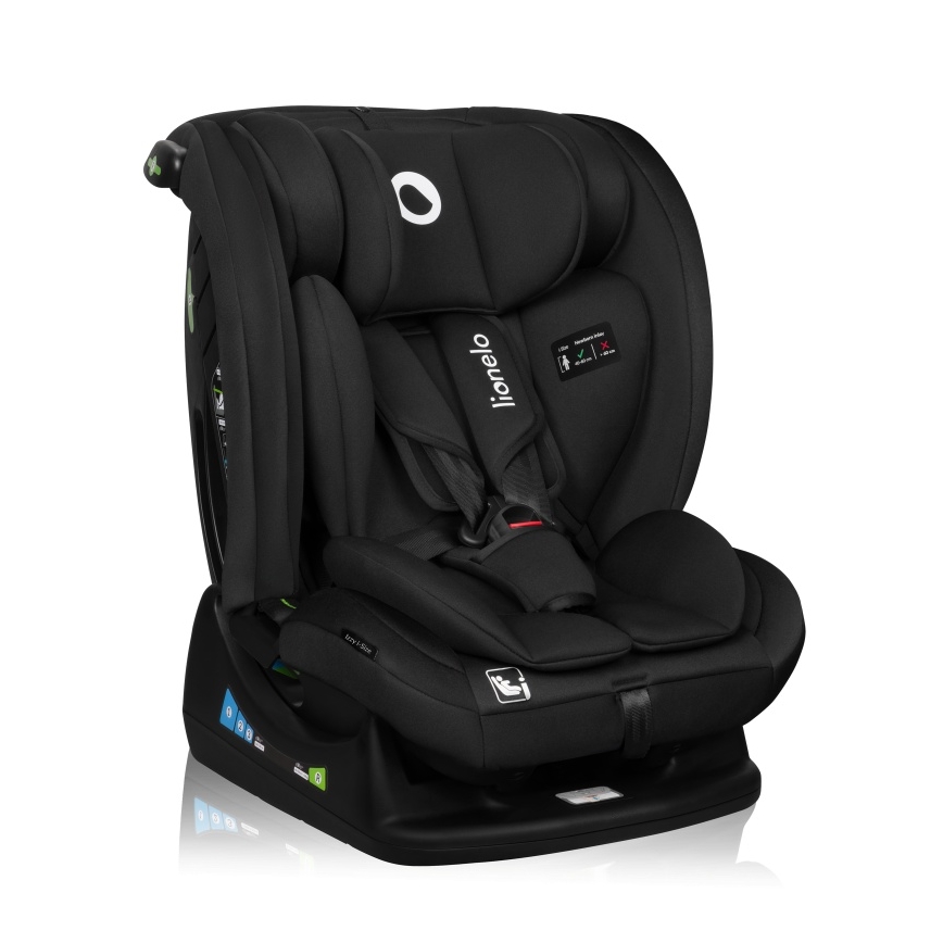 Lionelo - Seggiolino auto IZZY i-Size 40-150 cm Nero Carbonio