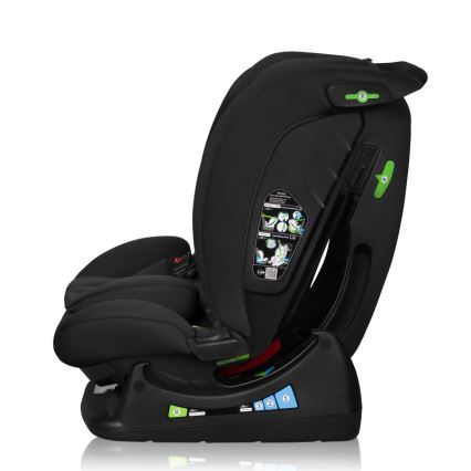 Lionelo - Seggiolino auto IZZY i-Size 40-150 cm Nero Carbonio
