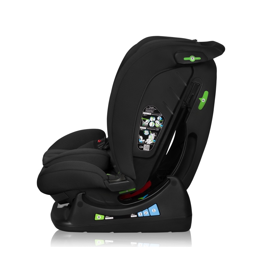 Lionelo - Seggiolino auto IZZY i-Size 40-150 cm Nero Carbonio