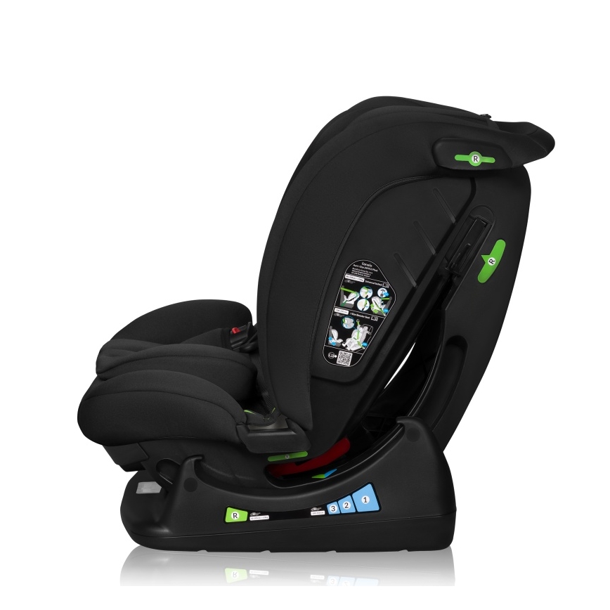 Lionelo - Seggiolino auto IZZY i-Size 40-150 cm Nero Carbonio