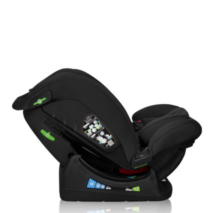 Lionelo - Seggiolino auto IZZY i-Size 40-150 cm Nero Carbonio