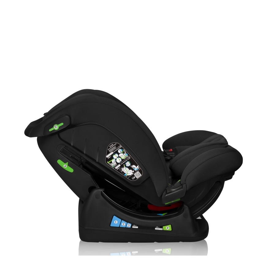 Lionelo - Seggiolino auto IZZY i-Size 40-150 cm Nero Carbonio