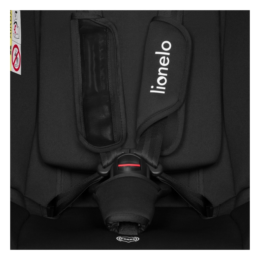 Lionelo - Seggiolino auto IZZY i-Size 40-150 cm Nero Carbonio