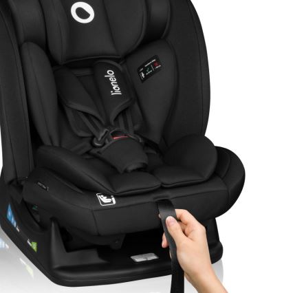 Lionelo - Seggiolino auto IZZY i-Size 40-150 cm Nero Carbonio