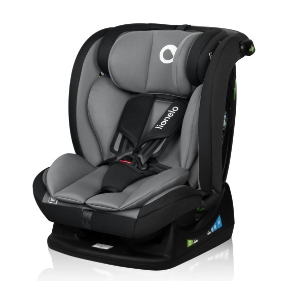 Lionelo - Seggiolino auto IZZY i-Size 40-150 cm Nero/Grigio