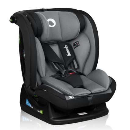 Lionelo - Seggiolino auto IZZY i-Size 40-150 cm Nero/Grigio