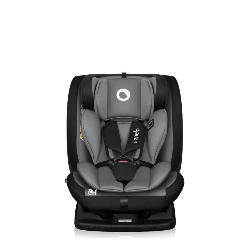 Lionelo - Seggiolino auto IZZY i-Size 40-150 cm Nero/Grigio