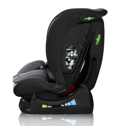 Lionelo - Seggiolino auto IZZY i-Size 40-150 cm Nero/Grigio