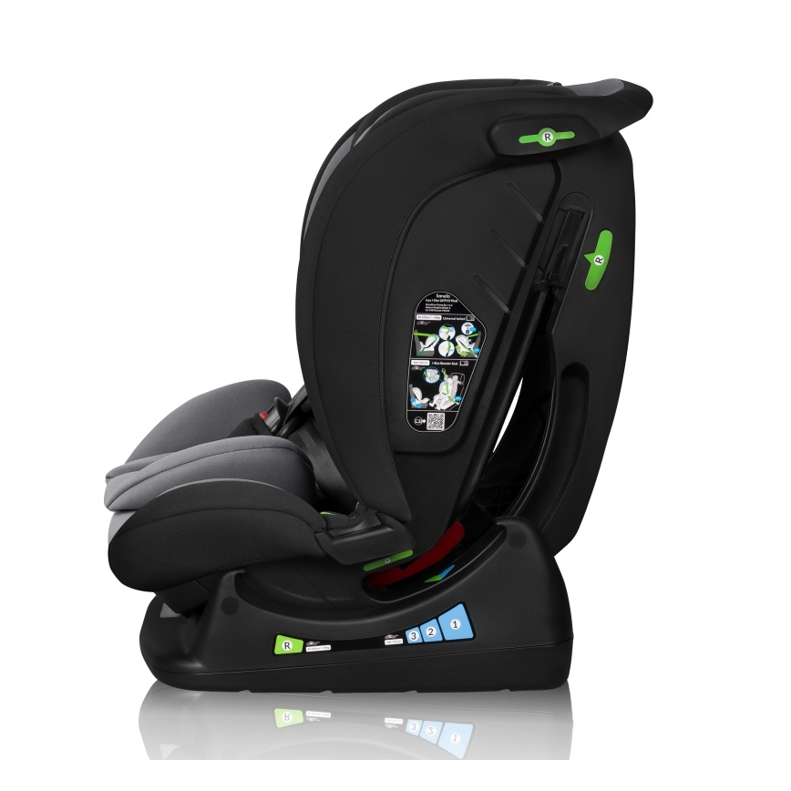 Lionelo - Seggiolino auto IZZY i-Size 40-150 cm Nero/Grigio