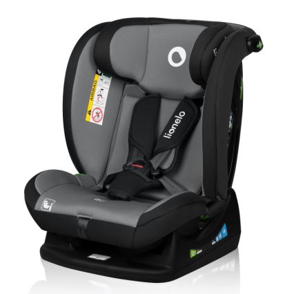 Lionelo - Seggiolino auto IZZY i-Size 40-150 cm Nero/Grigio