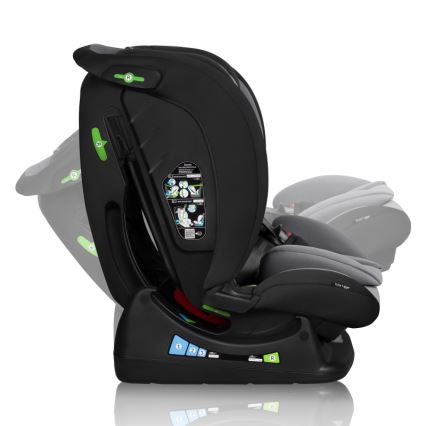 Lionelo - Seggiolino auto IZZY i-Size 40-150 cm Nero/Grigio