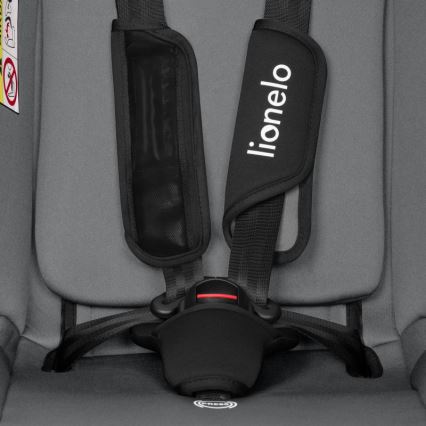 Lionelo - Seggiolino auto IZZY i-Size 40-150 cm Nero/Grigio