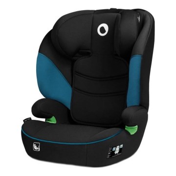 Lionelo - Seggiolino auto LARS i-Dimensioni 100-150 cm nero/blu