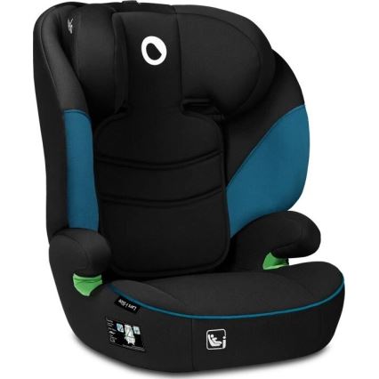 Lionelo - Seggiolino auto LARS i-Dimensioni 100-150 cm nero/blu
