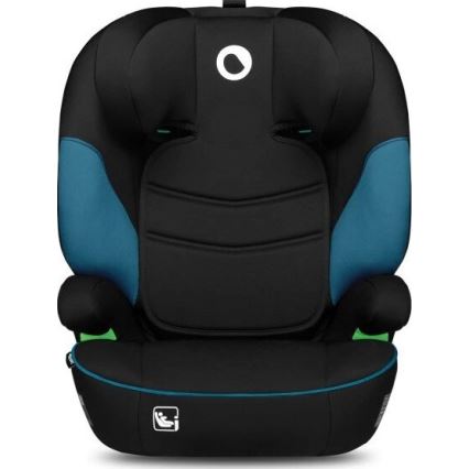 Lionelo - Seggiolino auto LARS i-Dimensioni 100-150 cm nero/blu