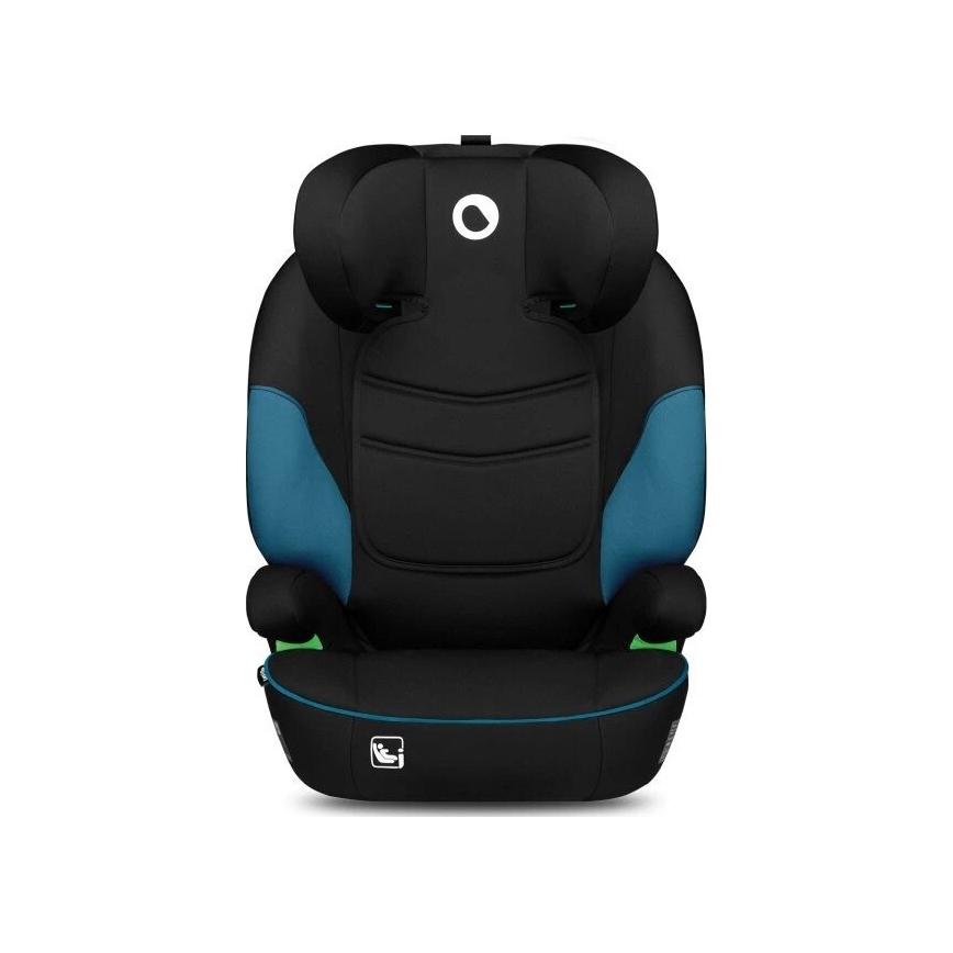 Lionelo - Seggiolino auto LARS i-Dimensioni 100-150 cm nero/blu