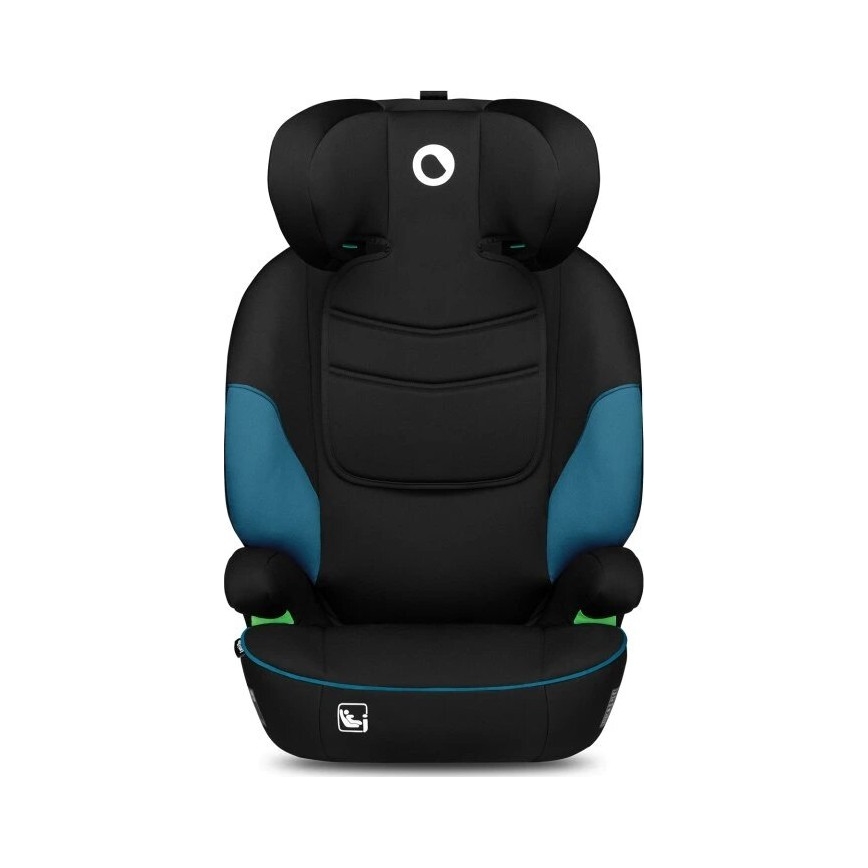 Lionelo - Seggiolino auto LARS i-Dimensioni 100-150 cm nero/blu