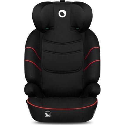 Lionelo - Seggiolino auto LARS i-Dimensioni 100-150 cm nero/rosso