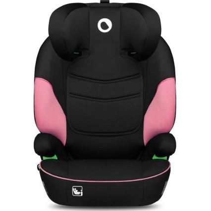 Lionelo - Seggiolino auto LARS i-Size 100-150 cm nero/rosa