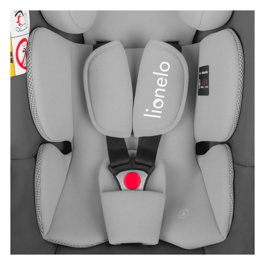 Lionelo - Seggiolino auto LEMMY i-Size 40-87 cm Grigio