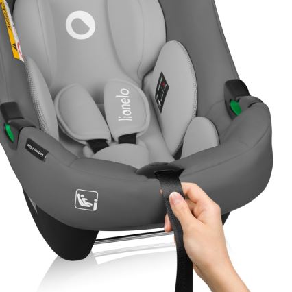 Lionelo - Seggiolino auto LEMMY i-Size 40-87 cm Grigio