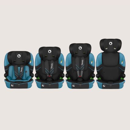 Lionelo - Seggiolino auto LEVI FIX i-Size 76-150 cm Blu Cobalto