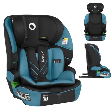 Lionelo - Seggiolino auto LEVI FIX i-Size 76-150 cm Blu Cobalto