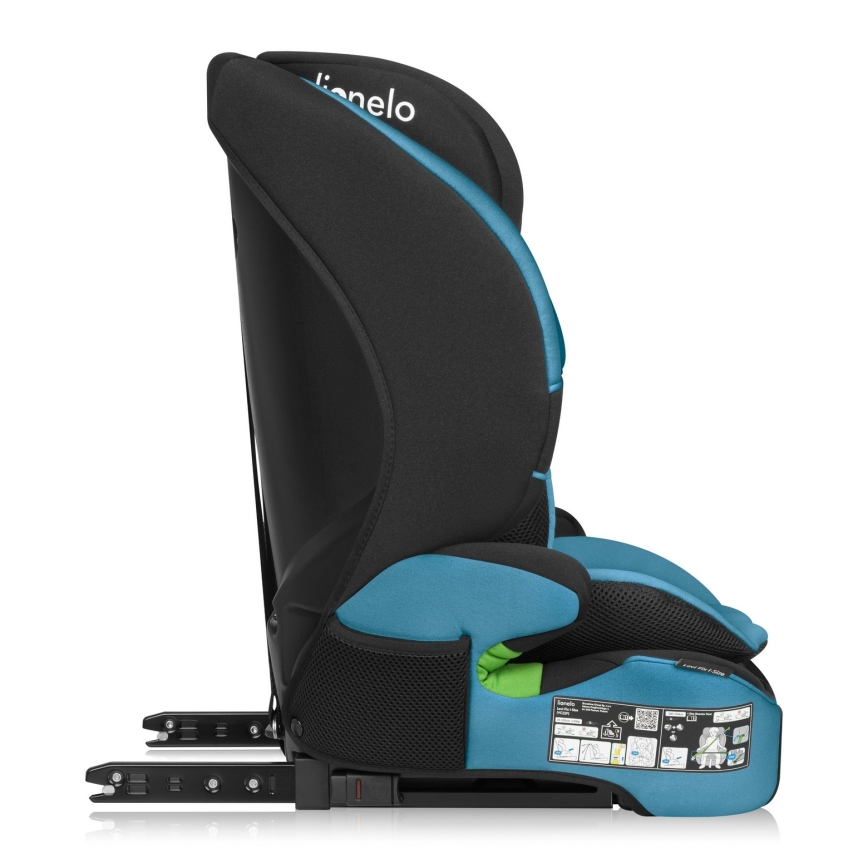 Lionelo - Seggiolino auto LEVI FIX i-Size 76-150 cm Blu Cobalto