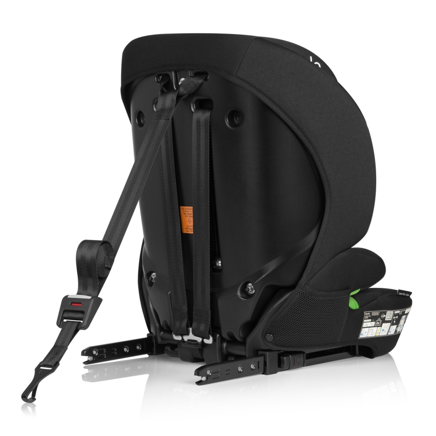 Lionelo - Seggiolino auto LEVI FIX i-Size 76-150 cm Nero Carbonio