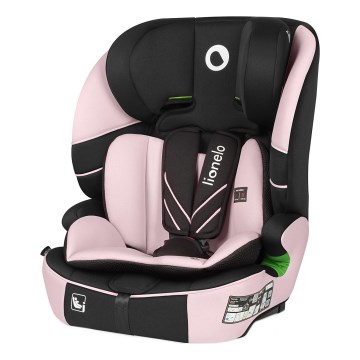 Lionelo - Seggiolino auto LEVI FIX i-Size 76-150 cm Rosa Baby