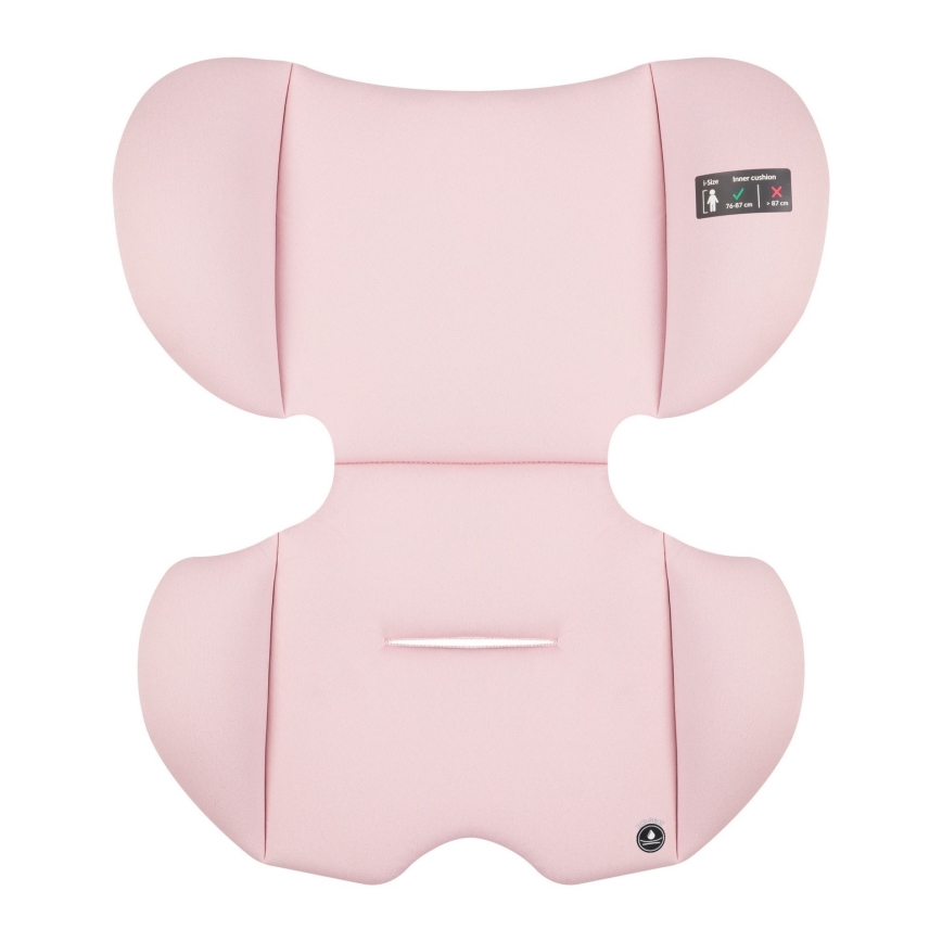 Lionelo - Seggiolino auto LEVI FIX i-Size 76-150 cm Rosa Baby