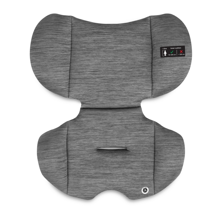 Lionelo - Seggiolino auto LEVI i-Size 76-150 cm Nero/Grigio