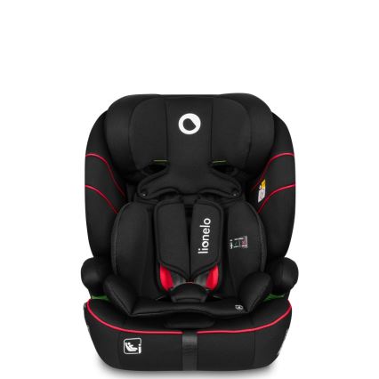 Lionelo - Seggiolino auto LEVI i-Size 76-150 cm Nero Sportivo