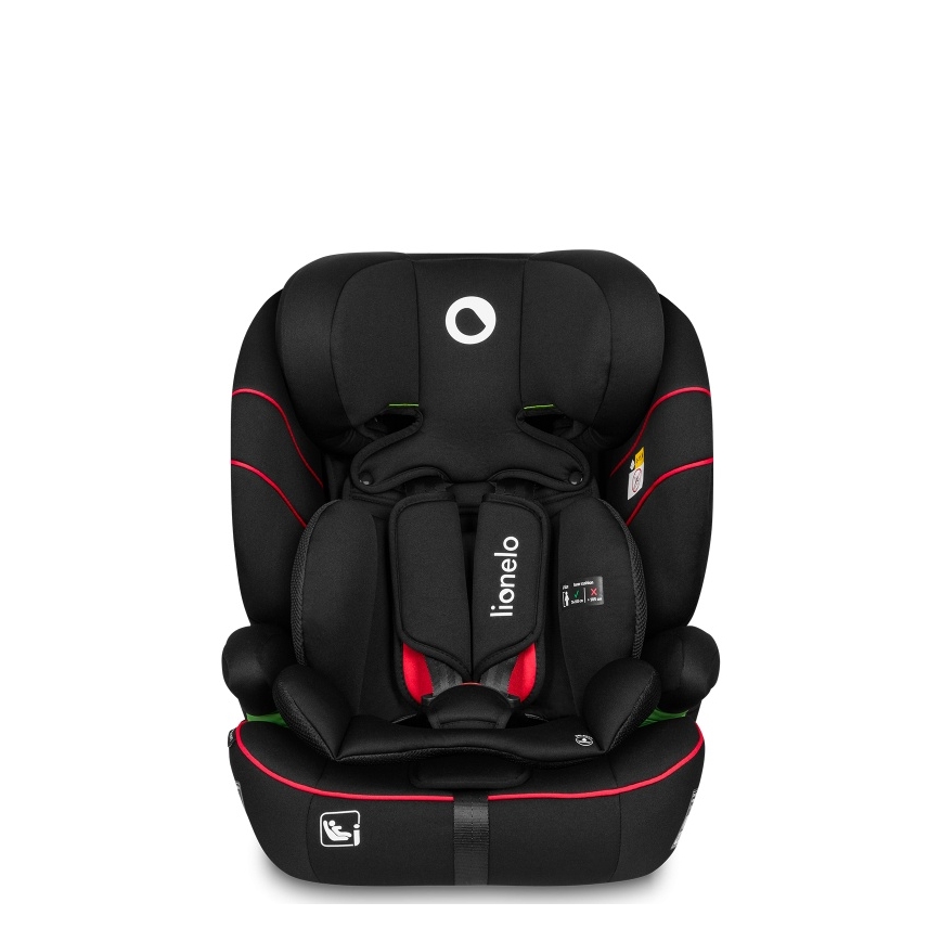 Lionelo - Seggiolino auto LEVI i-Size 76-150 cm Nero Sportivo