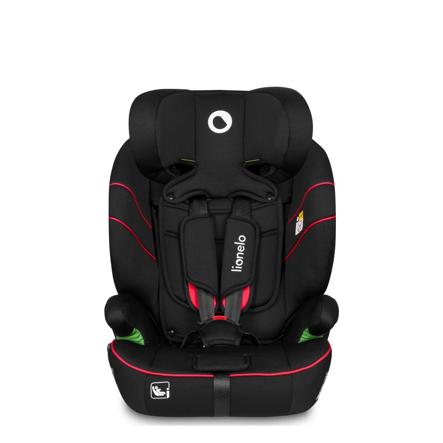 Lionelo - Seggiolino auto LEVI i-Size 76-150 cm Nero Sporty