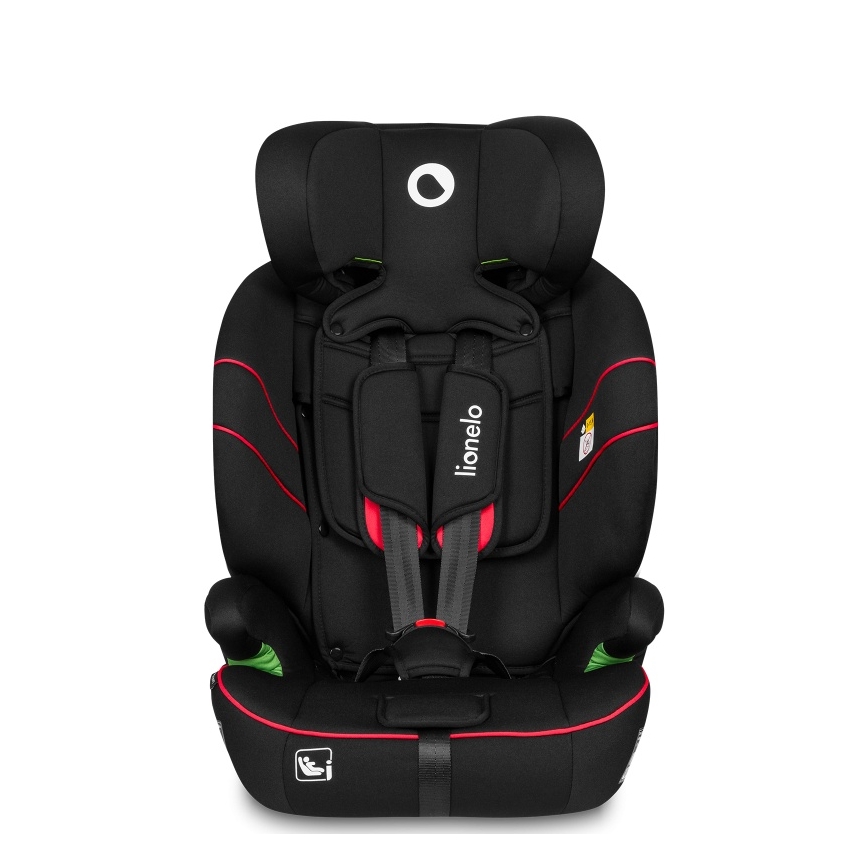 Lionelo - Seggiolino auto LEVI i-Size 76-150 cm Nero Sporty
