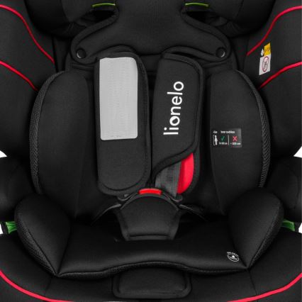 Lionelo - Seggiolino auto LEVI i-Size 76-150 cm Nero Sporty